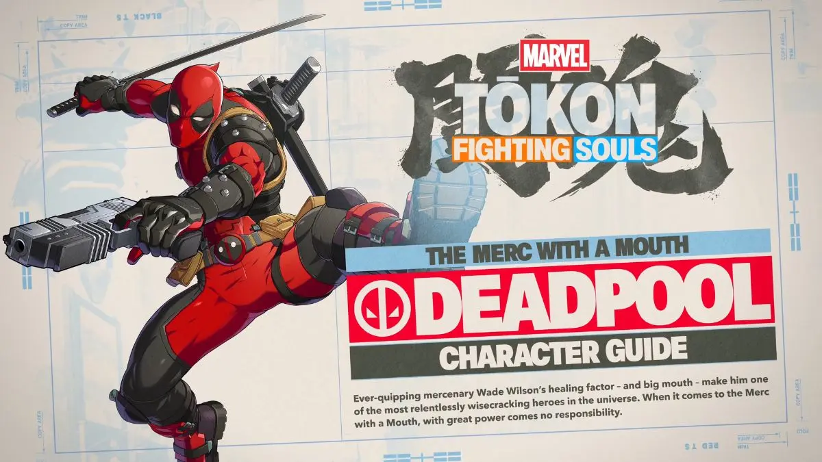 Deadpool in Marvel Tokon: Fighting Souls